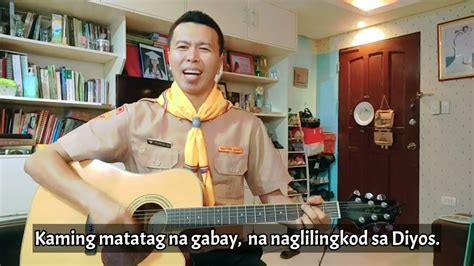 Pathfinder song Tagalog version .